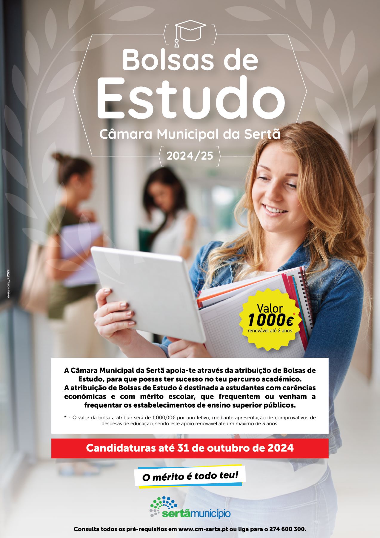 Bolsas Estudo Municipio2024