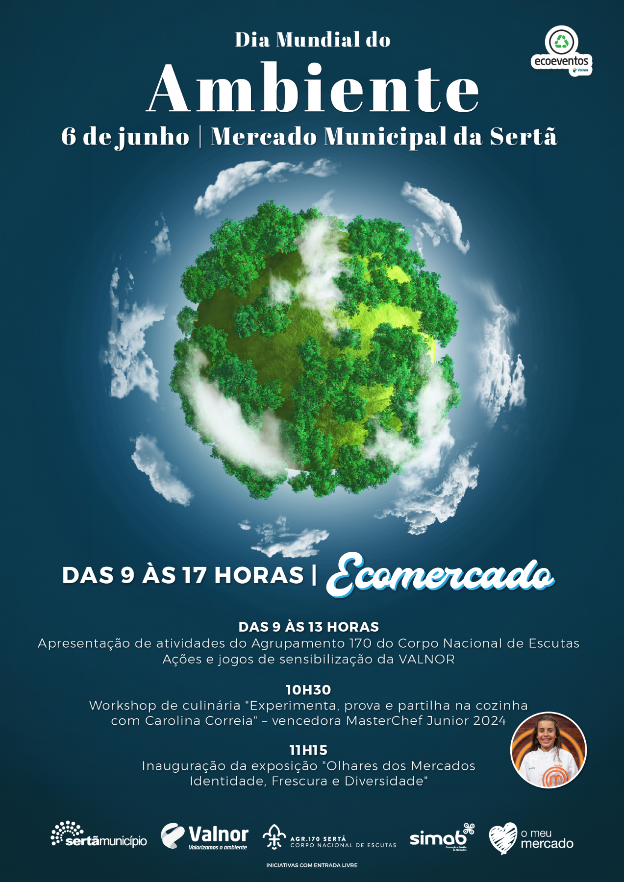 Dia Mundial do Ambiente - Ecomercado - Sertã - Junho 2026