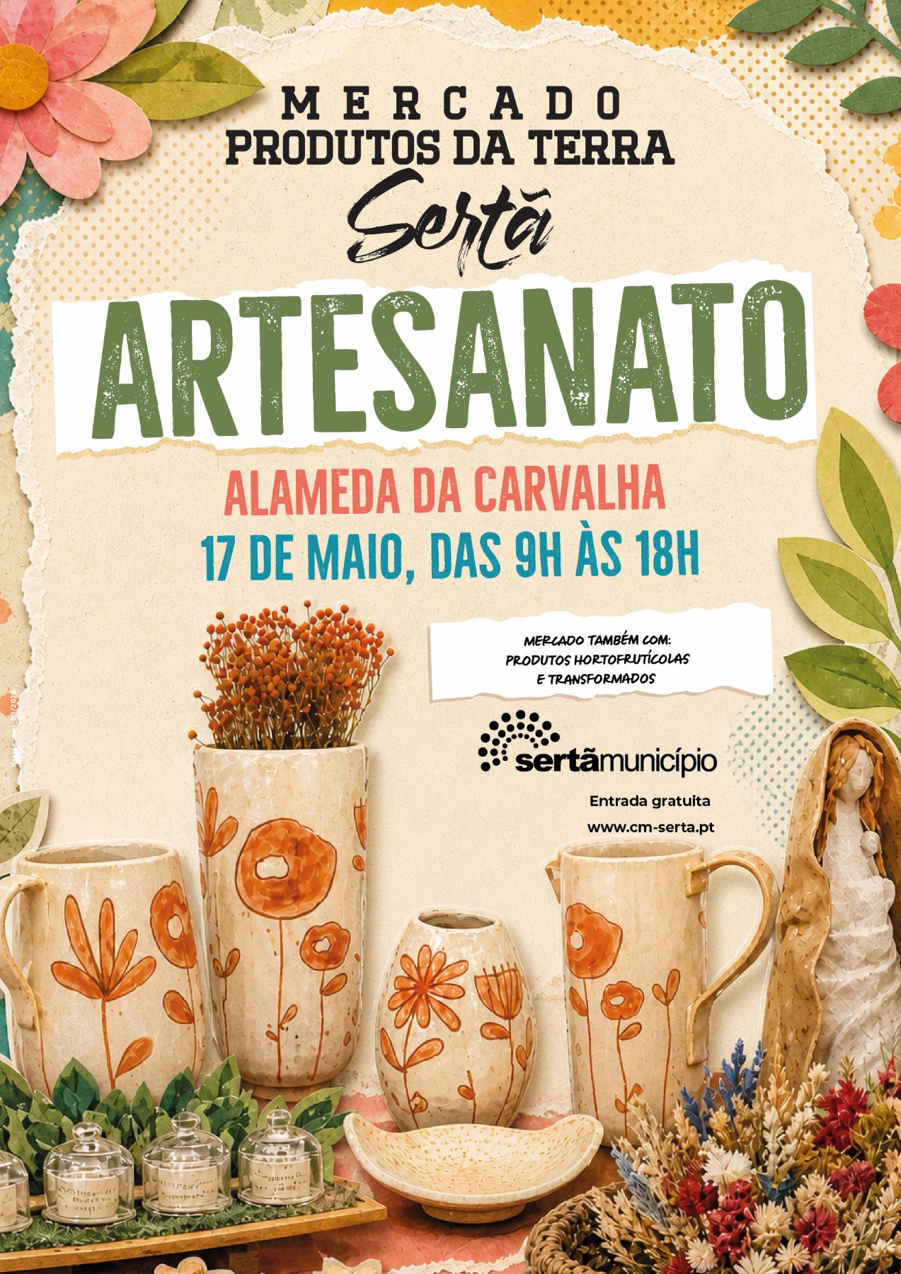 Produtos da Terra de maio dedicado ao Artesanato - maio 2026