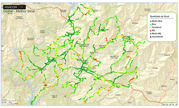 Mapa Serta QualidadeSinal