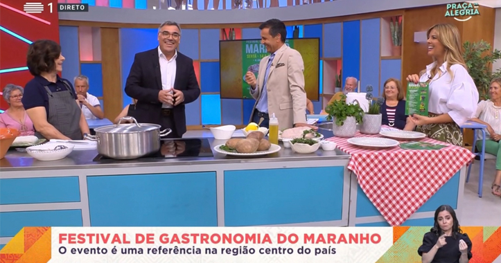 Festival de Gastronomia do Maranho promovido na televisão