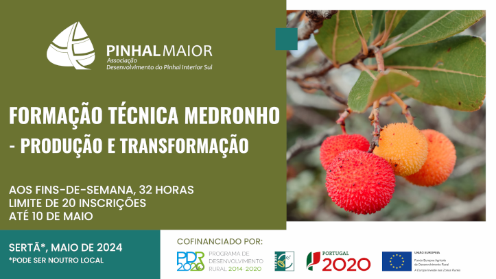 Pinhal Maior promove formação de "Produção e Transformação de Medronho"