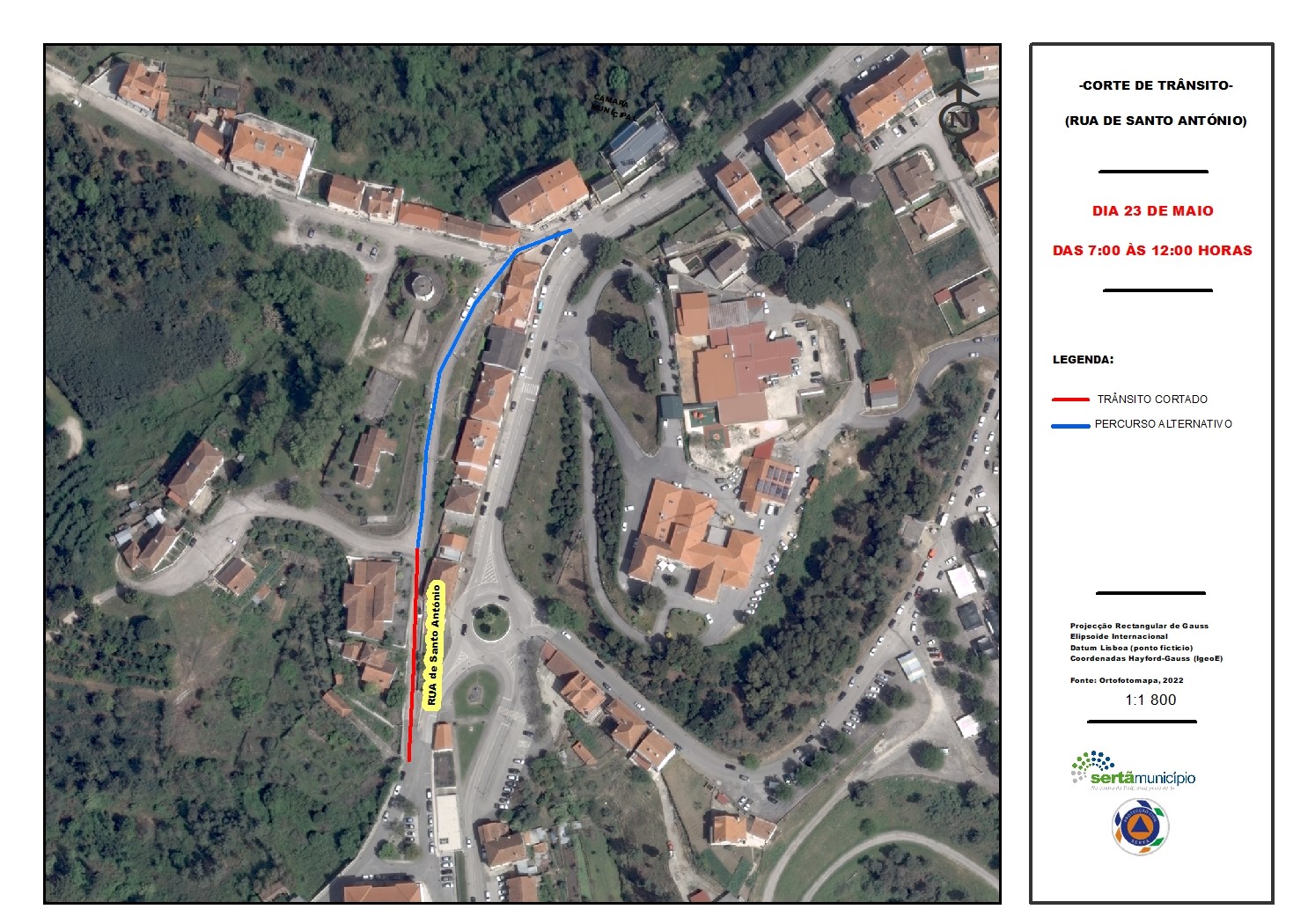 Corte Transito ruastantonio