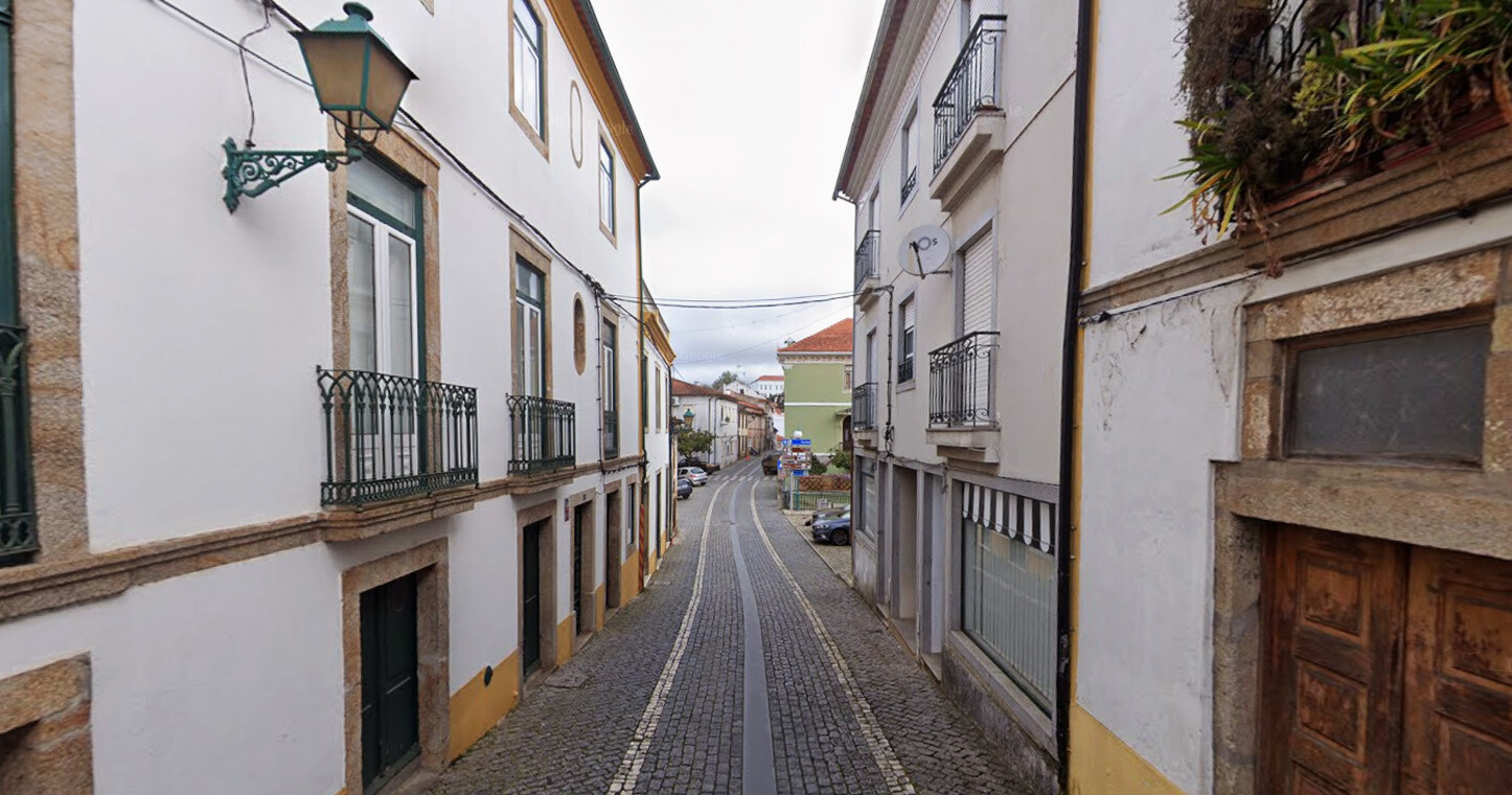 N238 nas imediações do Castelo e Clube da Sertã