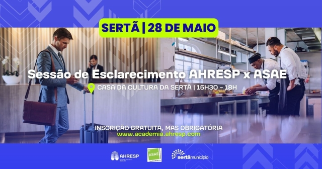 Sessão Esclarecimentos AHRESP - ASAE